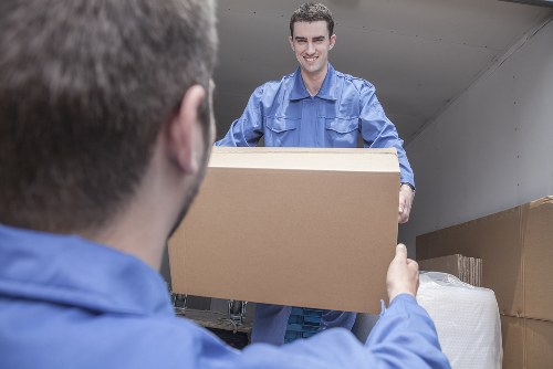 Professional packing services in Waterloo preparing moving boxes