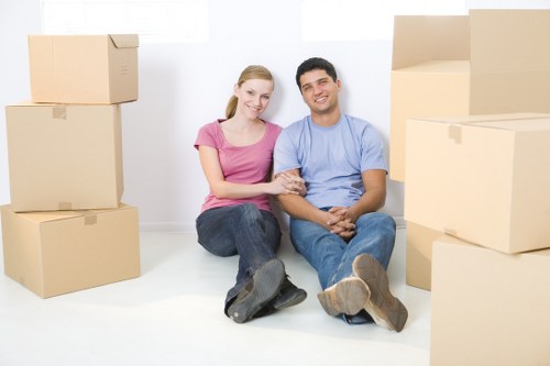 Planning a home move in Waterloo with boxes and checklist