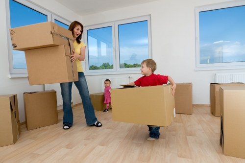 Packing materials and cardboard boxes for safe relocation in Waterloo