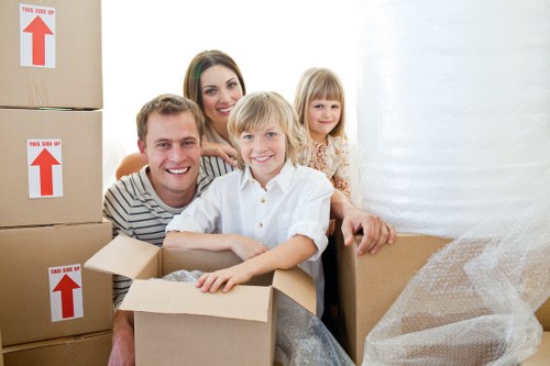 Furniture removals in Waterloo showing careful loading of sofas and tables into a truck