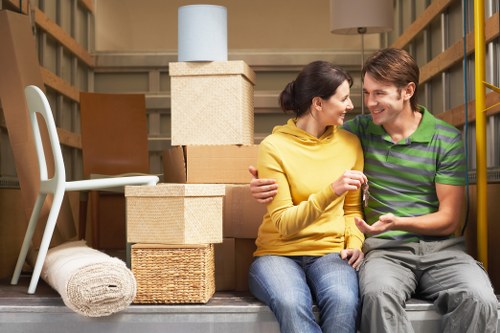 Waterloo moving van ready for residential and office removals